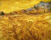 文森特 威廉 梵高 : 有收割者的麦田